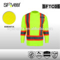 Hohe Sichtbarkeit Knopfhemden Arbeitskleidung für Mann Schutzkleidung Mens Arbeitskleidung Langarm Sicherheit Arbeitskleidung